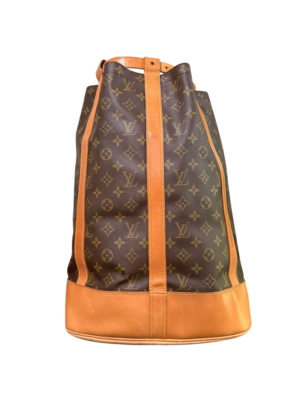 Louis Vuitton Randonnée GM Monogram Backpack Bucket Bag France Nov 1990 - Picture 4 of 16